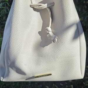 KATIE Loxton Cream  Drawstring Bag